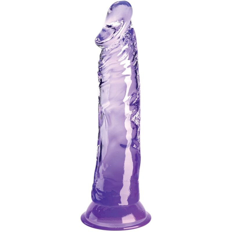 KING COCK CLEAR PeNIS REALiSTICO 197 CM ROXO