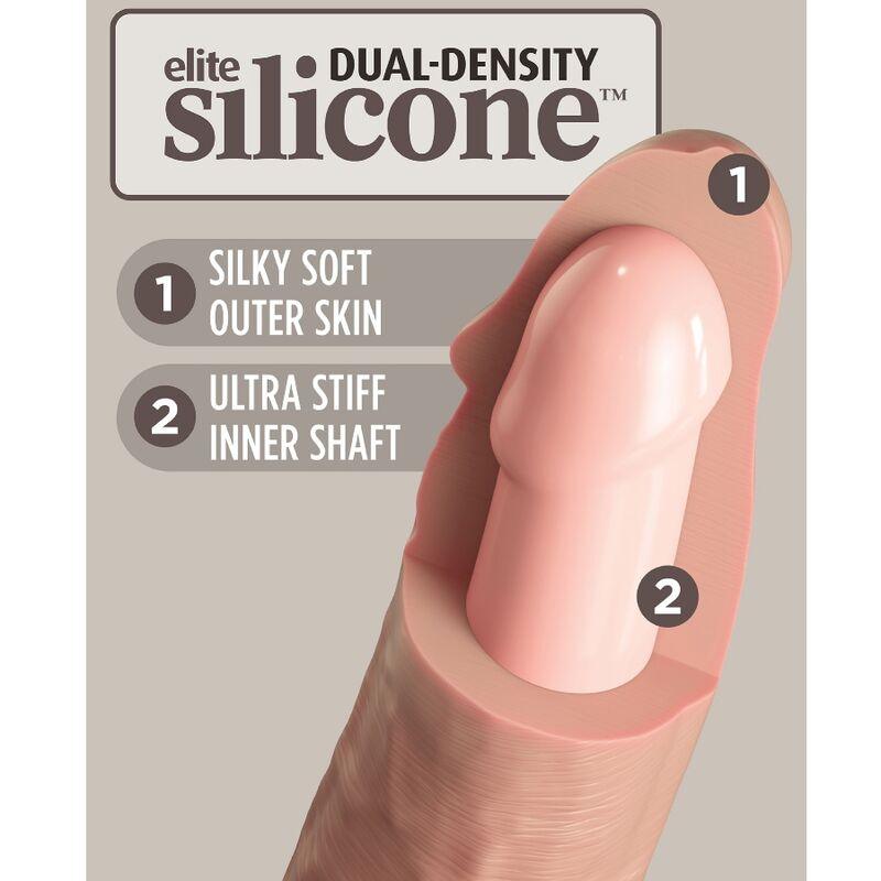 KING COCK ELITE DILDO SILICONE REALISTA 203 CM