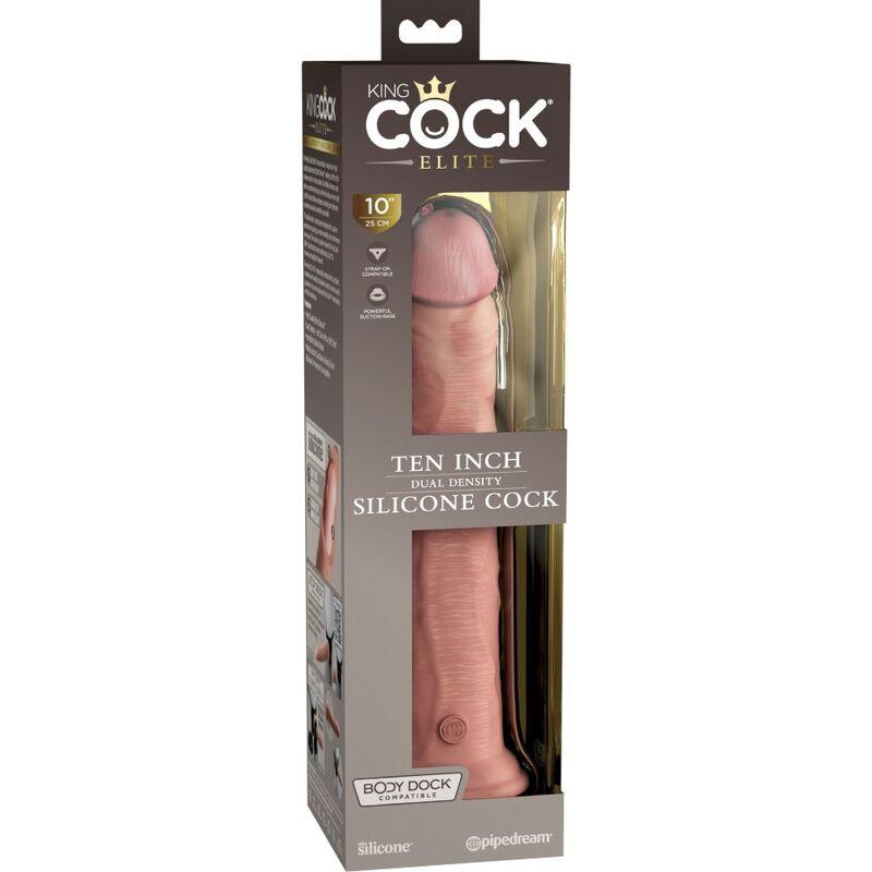 KING COCK ELITE DILDO SILICONE REALISTA 254 CM