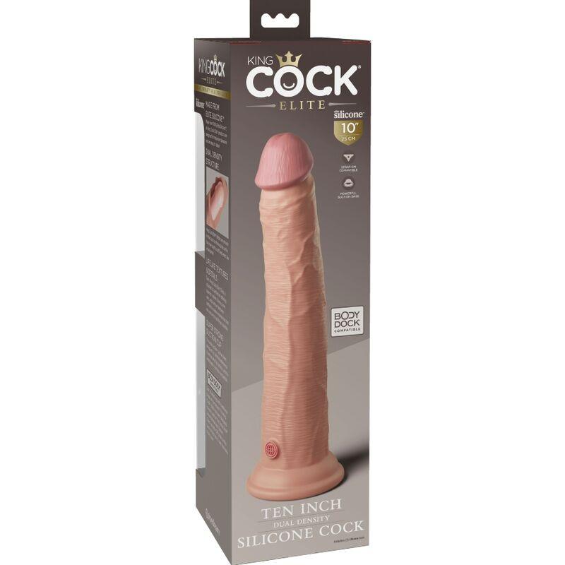 KING COCK ELITE DILDO SILICONE REALISTA 254 CM