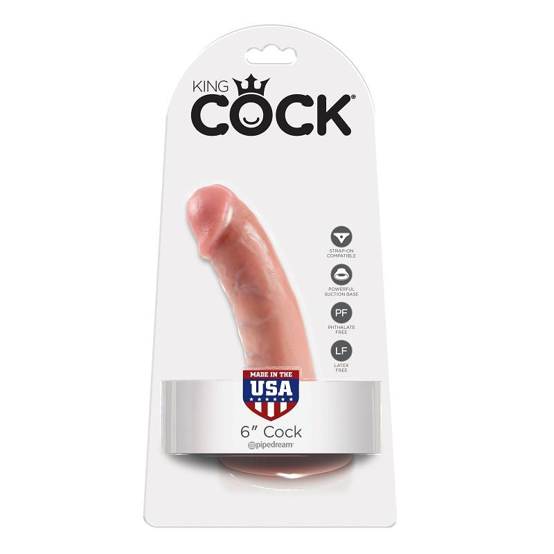 KING COCK 6 CARNE DE DILDO 152 CM