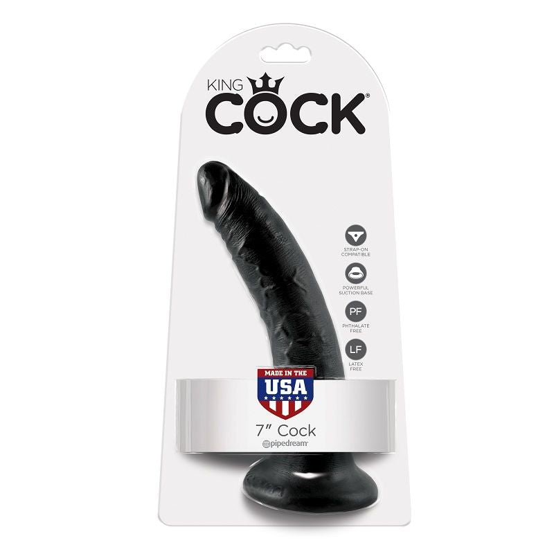 KING COCK 7 DILDO PRETO 178 CM