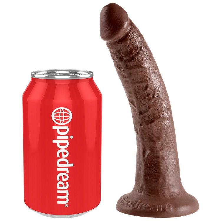 KING COCK 7 DILDO CHOCOLATE 178 CM