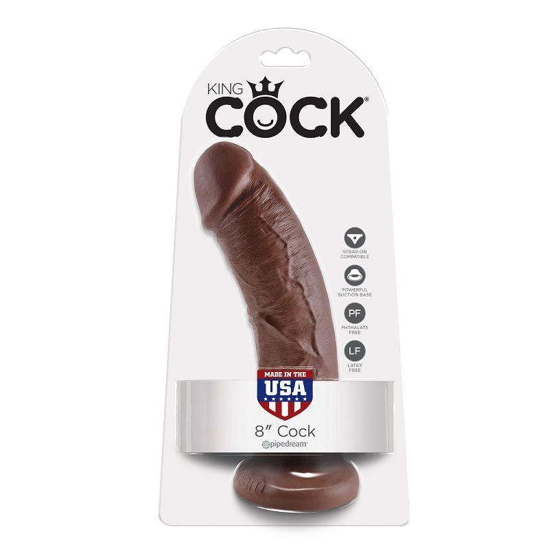 KING COCK 8 DILDO MARROM 203 CM