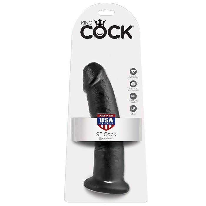 KING COCK 9 DILDO PRETO 229 CM