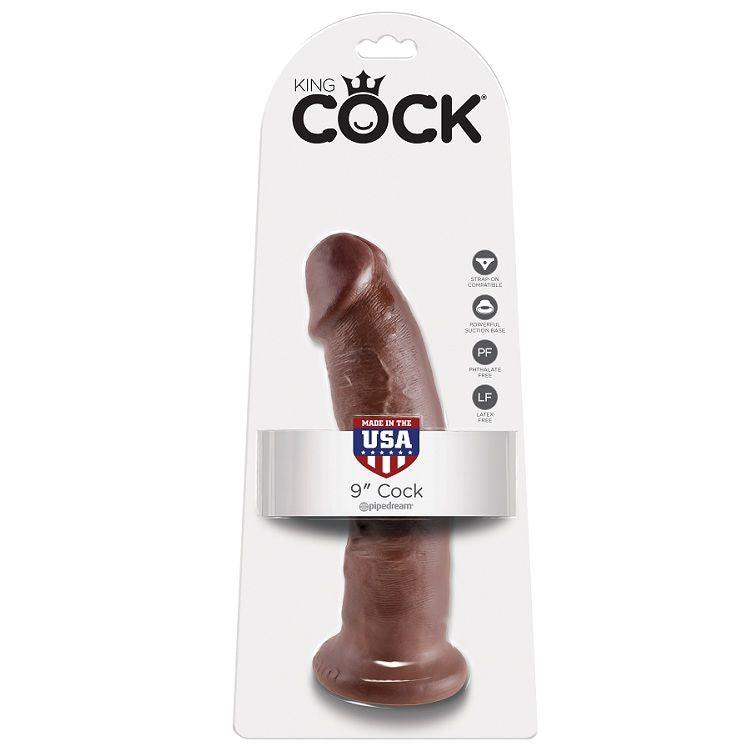 KING COCK 9 DILDO MARROM 229 CM