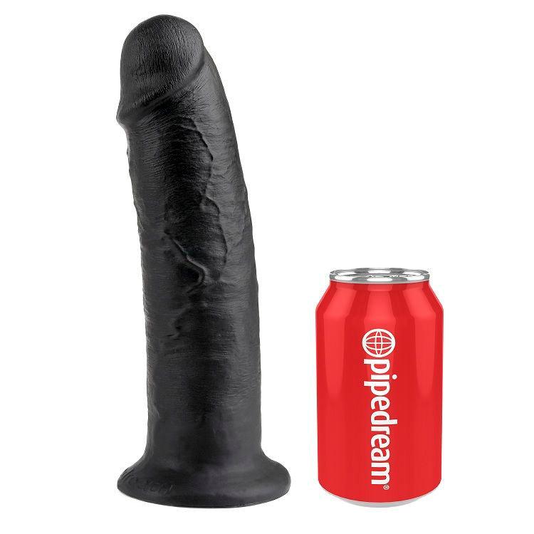 KING COCK 10 DILDO PRETO 25 CM