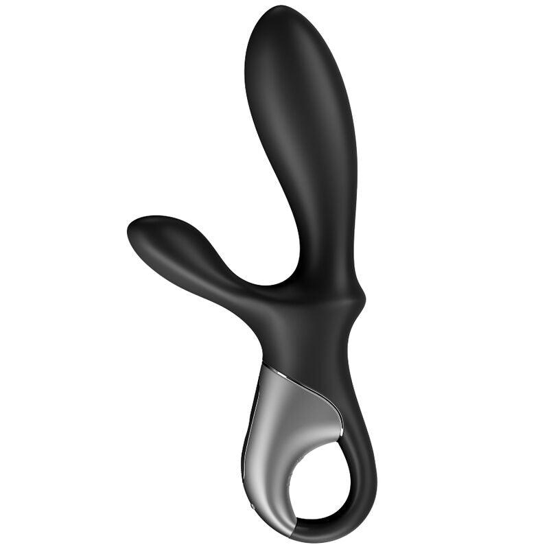 SATISFYER HEAT CLIMAX APP VIBRADOR ANAL PRETO