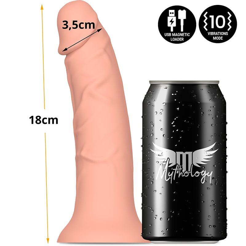 MYTHOLOGY ASHER ORIGINAL DILDO S VIBRADOR COMPATiVEL COM A TECNOLOGIA WATCHME WIRELESS