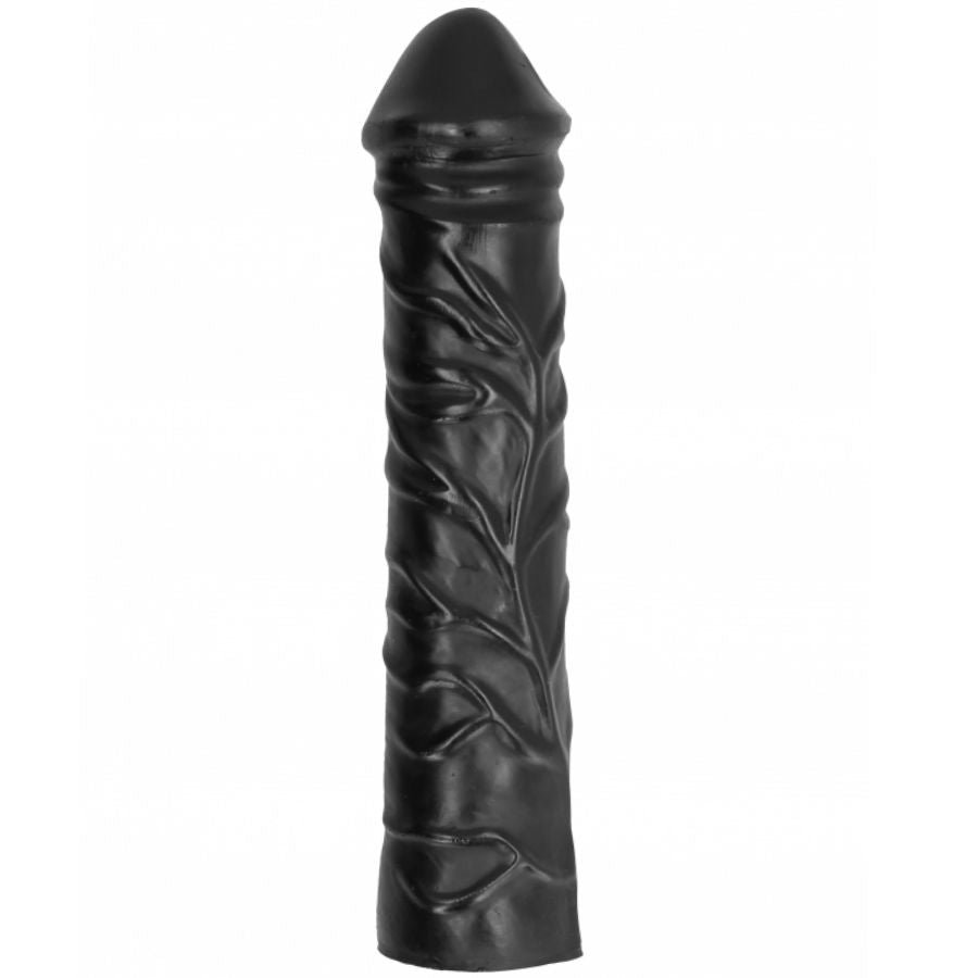 ALL BLACK DILDO GIGANTE SOFT FISTING 32 CM