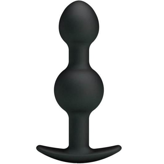 PRETTY LOVE BOLAS ANAIS DE SILICONE DE ESTIMULAO ESPECIAL 103 CM PRETO