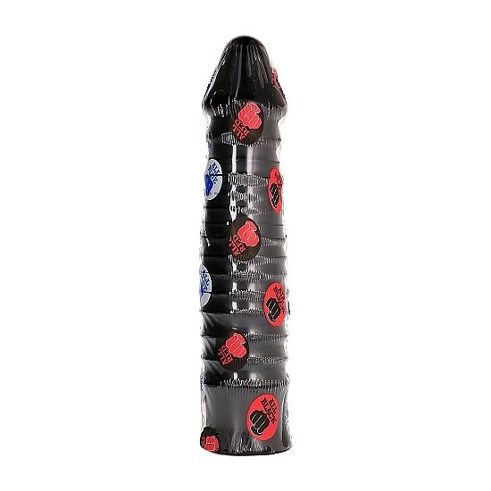 ALL BLACK DILDO 26 CM