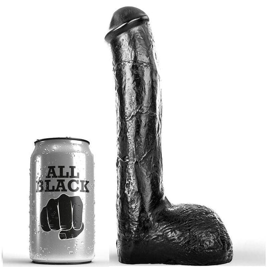 ALL BLACK PENE REALISTA ANAL 23 CM