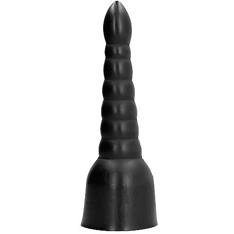 ALL BLACK DILDO 34 CM