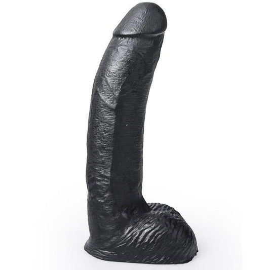 HUNG SYSTEM DILDO REALiSTICO PRETO COR GEORGE 22 CM