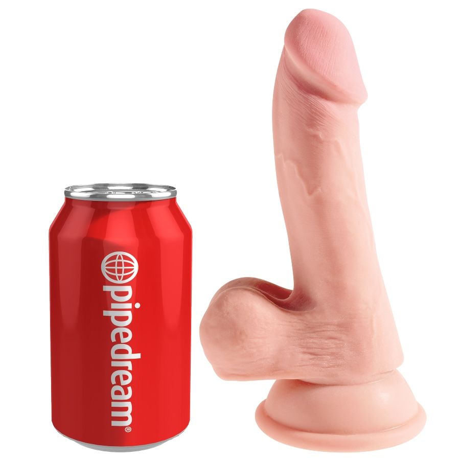 KING COCK DILDO TRIPLA DENSIDADE 14 CM