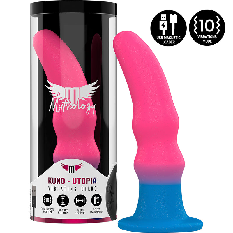 MYTHOLOGY KUNO UTOPIA DILDO M VIBRADOR COMPATiVEL COM A TECNOLOGIA WATCHME WIRELESS