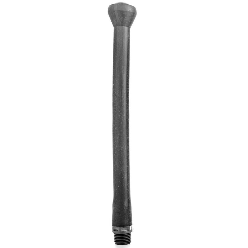 ALL BLACK ROLHA DE SISTEMA DE SILICONE ANAL PARA CHUVEIRO 27 CM