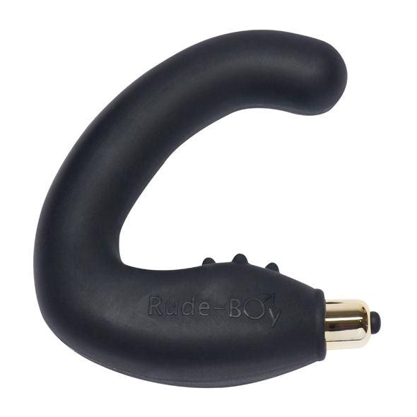 ROCKS OFF RUDE BOY MASCULINO G SPOT MASSAGER 7 V PRETO