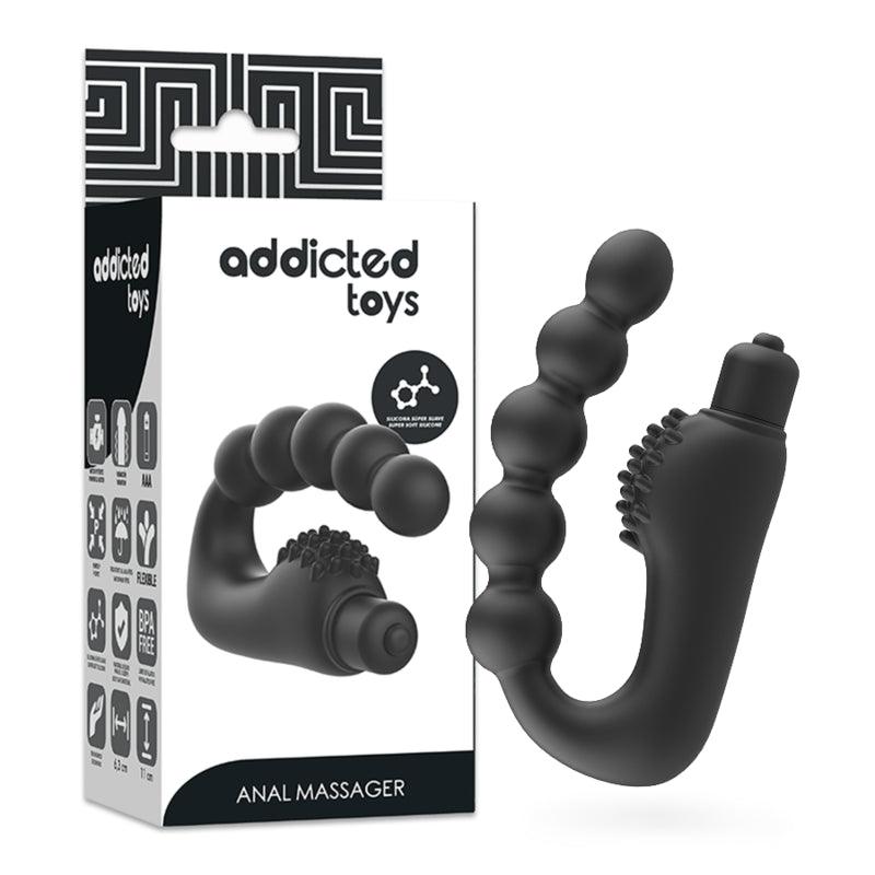 ADDICTED TOYS MASSAGER ANAL PROSTTICO COM VIBRAO