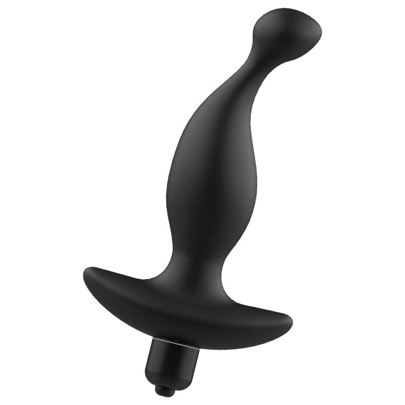 ADDICTED TOYS MASSAGER ANAL COM VIBRATIONMODEL PRETO 1