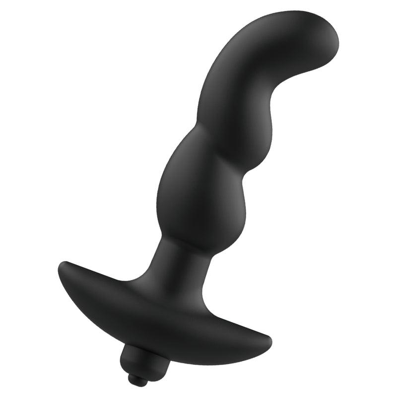 ADDICTED TOYS MASSAGER ANAL COM VIBRAO PRETA MODELO 2