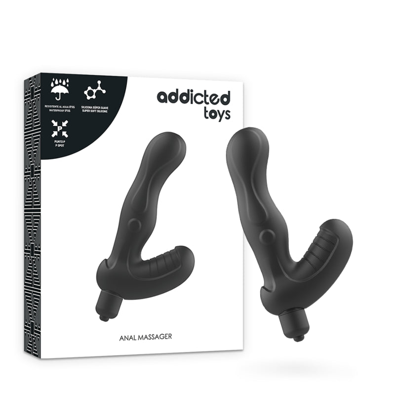 ADDICTED TOYS P SPOT VIBE ESTIMULADOR ANAL DE PRoSTATA DE SILICONE