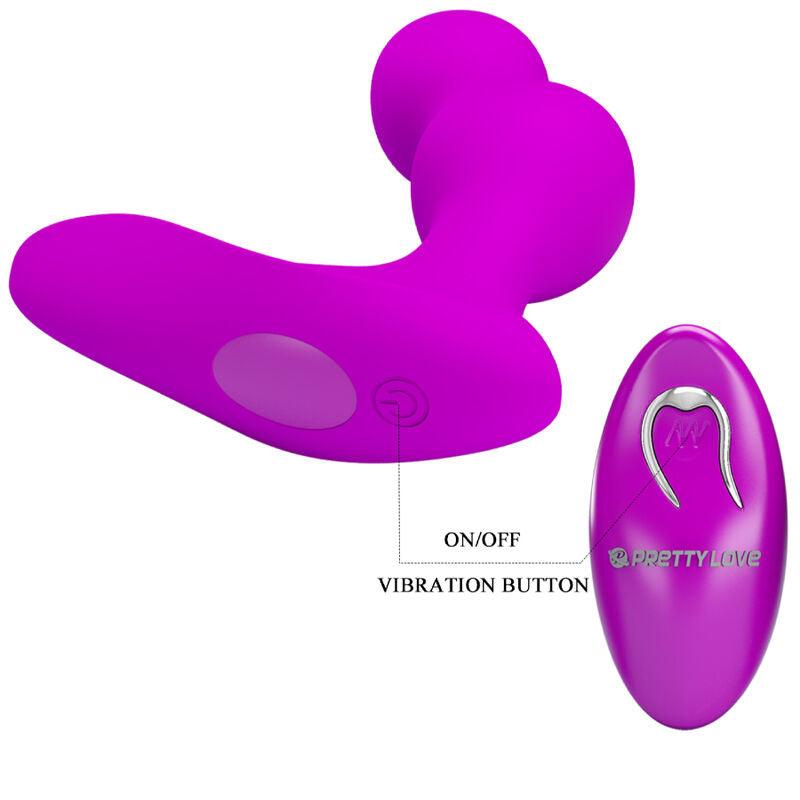 PRETTY LOVE MASSAGER VIBRADOR ANAL TERRANCE COM CONTROLE REMOTO