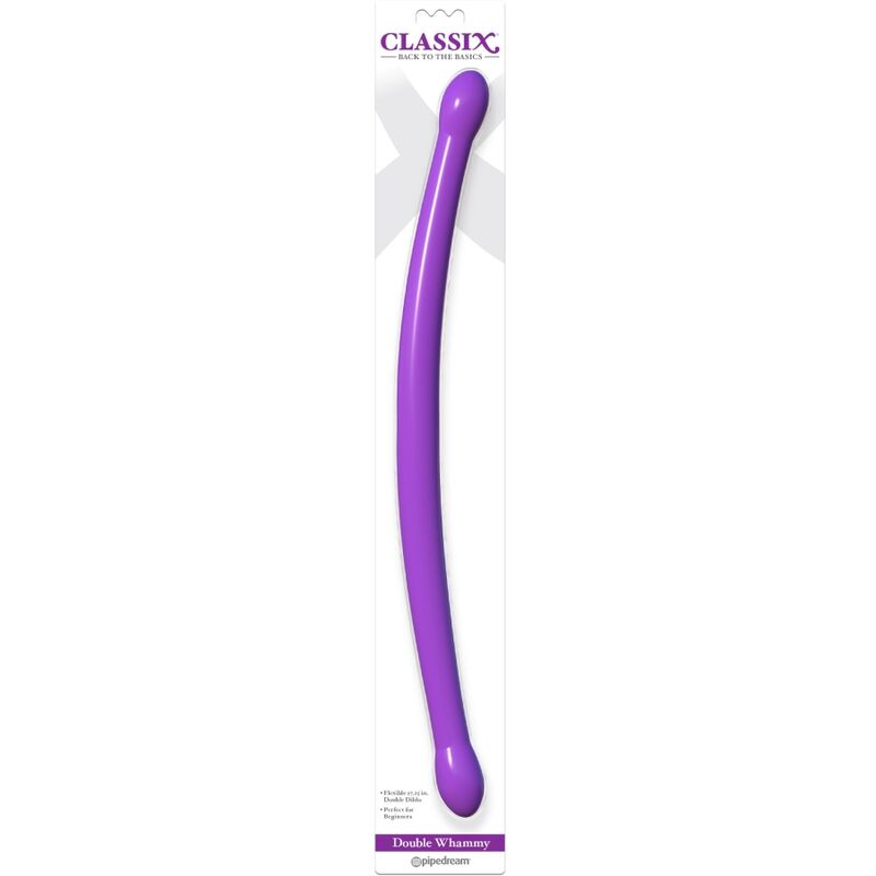 CLASSIX DILDO DUPLO FLEXiVEL 437 CM ROXO