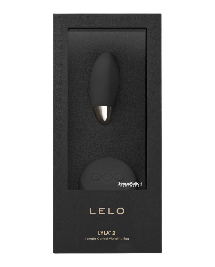 LELO LYLA 2 INSIGNIA DESIGN EDITION OVO MASSAGEADOR PRETO