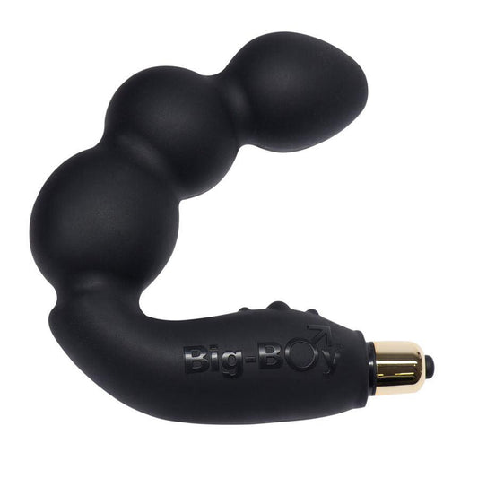 ROCKS OFF ESTIMULADOR BIG BOY 7V MASCULINO G SPOT PRETO