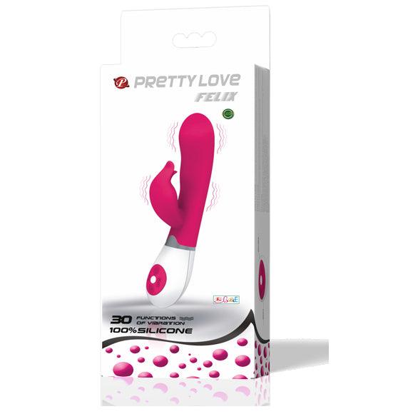 PRETTY LOVE VIBRADOR COM ESTIMULADOR FELIX