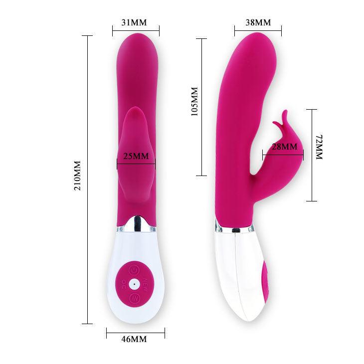 PRETTY LOVE VIBRADOR COM ESTIMULADOR FELIX