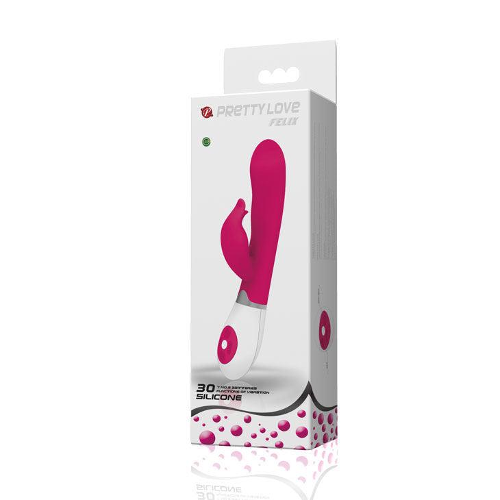 PRETTY LOVE VIBRADOR COM ESTIMULADOR FELIX