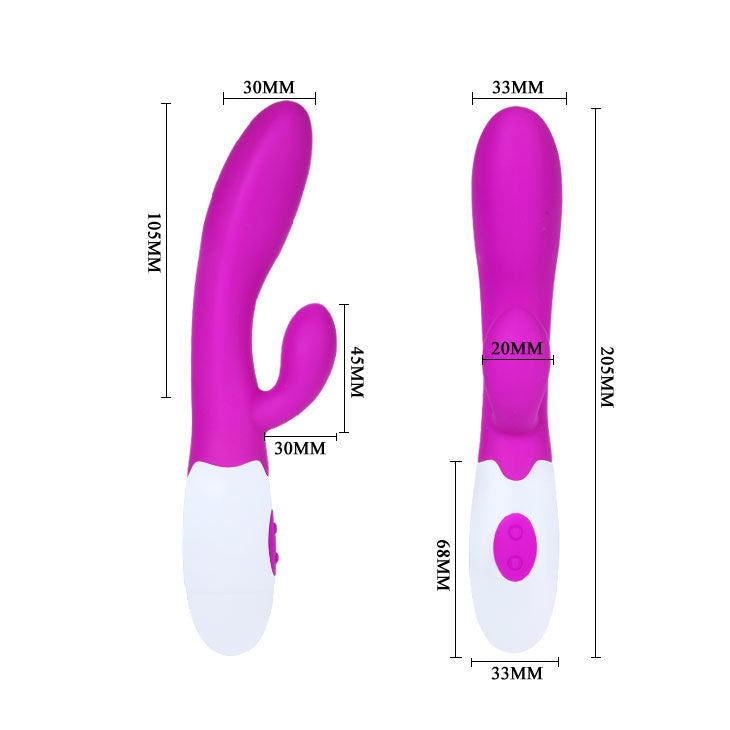 PRETTY LOVE VIBRADOR ALVIS COM ESTIMULADOR DE CLIToRIS