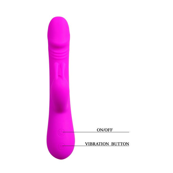 PRETTY LOVE VIBRADOR COM COELHO CLEMENTO