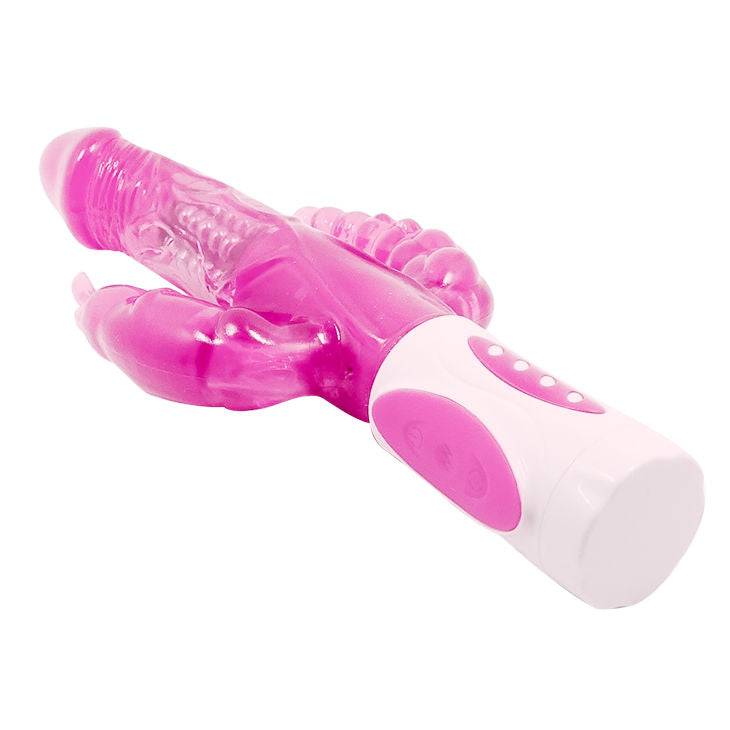 BAILE PRETTY BUNNY TRIPLO VIBRADOR ROTADOR