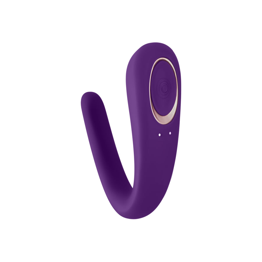 SATISFYER VIBRADOR DE BRINQUEDO DO PARCEIRO ESTIMULANDO AMBOS OS PARCEIROS