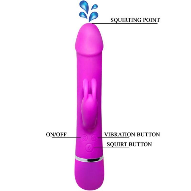 PRETTY LOVE VIBRADOR HENRY COM 12 MODOS DE VIBRAO E FUNO SQUIRT