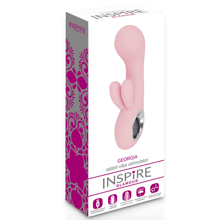 INSPIRE GLAMOUR GEORGIA VIBRATOR PINK