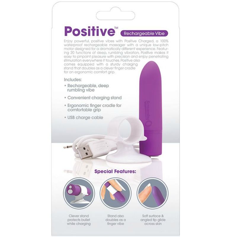 SCREAMING O MASSAGER RECARREGVEL POSITIVO LILS