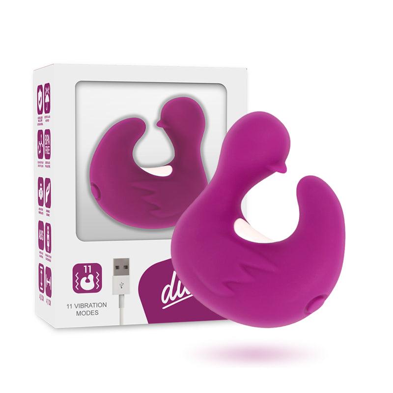 COVERME DEDAL DE PATO ESTIMULANTE DE SILICONE RECARREGaVEL DUCKYMANIA