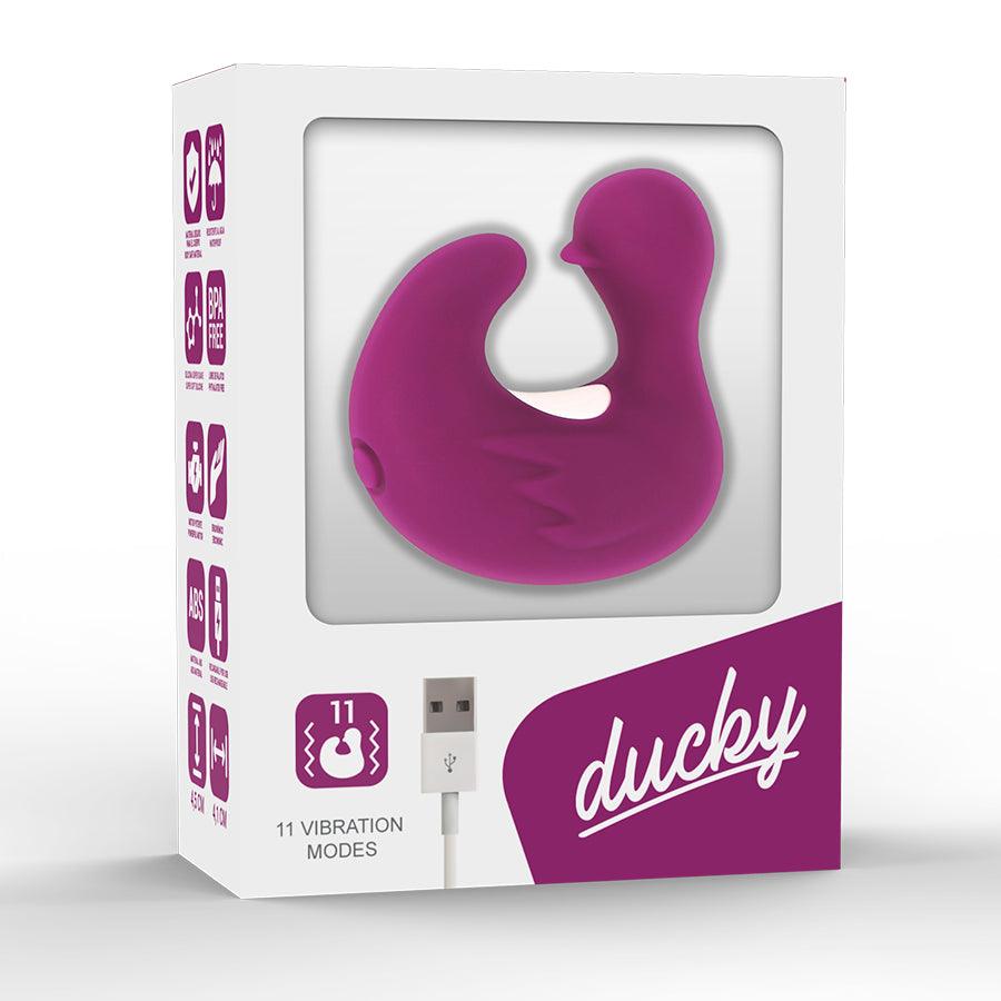 COVERME DEDAL DE PATO ESTIMULANTE DE SILICONE RECARREGaVEL DUCKYMANIA