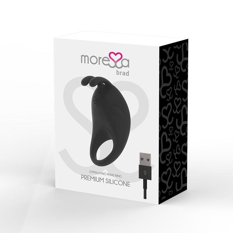 MORESSA BRAD PREMIUM SILICONE RECARREGVEL PRETO