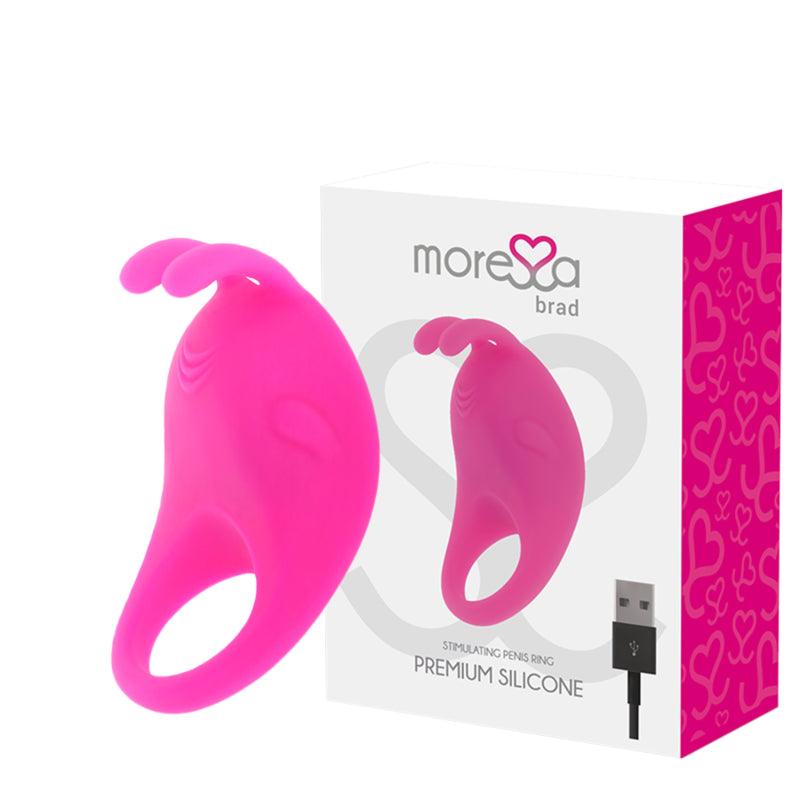 MORESSA BRAD PREMIUM SILICONE RECARREGVEL ROSA