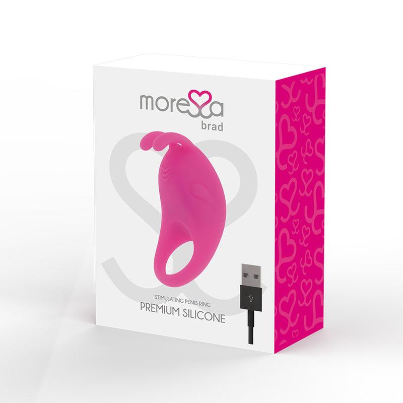 MORESSA BRAD PREMIUM SILICONE RECARREGVEL ROSA