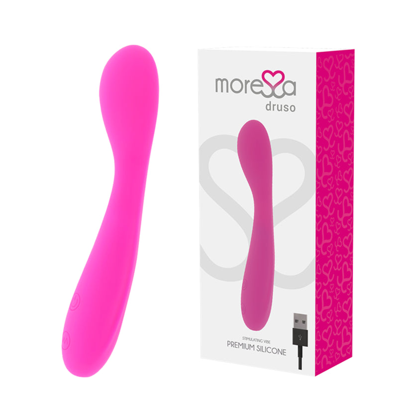 MORESSA DRUSO PREMIUM SILICONE RECARREGVEL