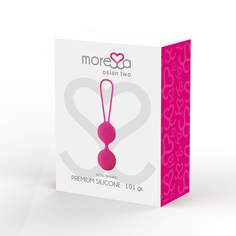 MORESSA OSIAN DOIS SILICONE PREMIUM ROSA