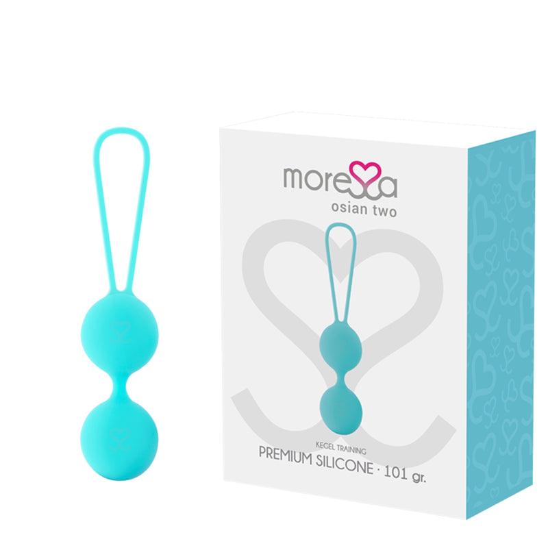 MORESSA OSIAN DOIS SILICONE TURQUESA PREMIUM