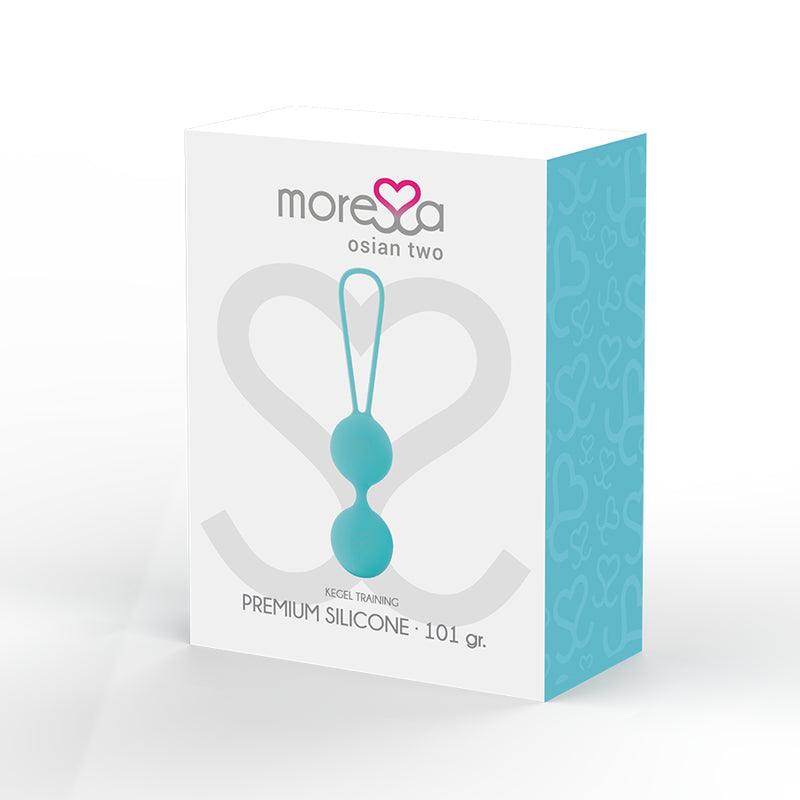 MORESSA OSIAN DOIS SILICONE TURQUESA PREMIUM